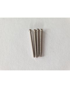 (4) Humbucker mounting screws chrome USA thread