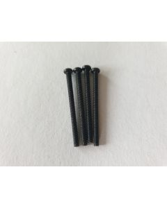 (4) Humbucker mounting screws black USA thread