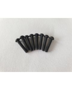 (8) pickup & switch height mounting screws black