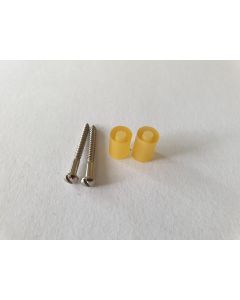 Fender telecaster 52 guitar slotted neck screws + tubing