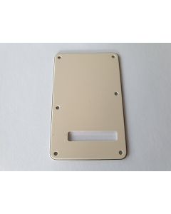 Stratocaster standard back plate 3ply cream fits fender