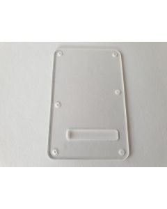 Stratocaster standard back plate transparent fits fender