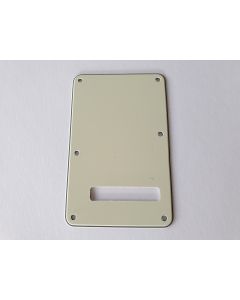 Stratocaster standard back plate 3ply mint green fits fender