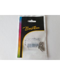 (12) Guitar nickel pickguard mounting screws TS-01-N
