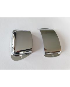 Fender genuine P-bass bridge + pickup cover chrome set 0010116070 - 0010108000