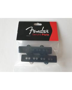 Fender Jazz bass pickup covers set of 2 black 099-2038-000  