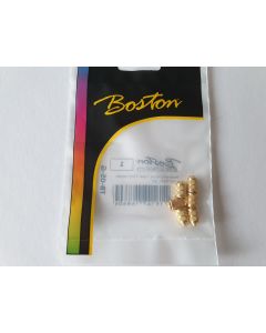 Set of 6 telecaster guitar string ferrules gold TB-05-G