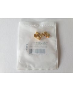 Set of 6 telecaster guitar string ferrules Gold TB-07-G