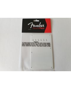 Fender genuine vintage 1ply back plate white 099-1320-000