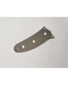 Mustang guitar control plate chrome + screws CTS fits fender 