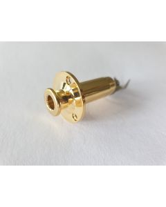 Boston guitar endpin mono jack gold + screws