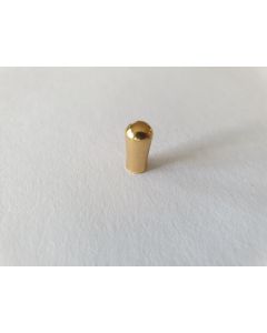 (1) Guitar toggle switch tip metric metal gold TBS-340