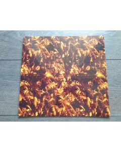Pickguard 3ply material plate marble yellow 300mm x 290mm PG-333-MY
