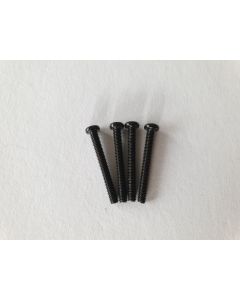 (4) Humbucker metric mounting screws black