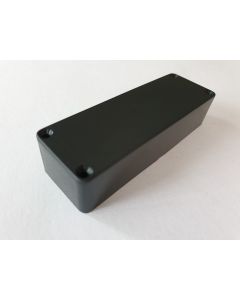 Bass pickup cover 5 string black no holes BPC-5-BKM