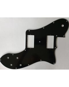Telecaster humbucker 72 deluxe pickguard 3ply black