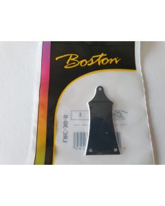 Guitar 2ply truss rod cover black LRC-30-B