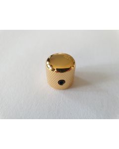 (1) Guitar dome knob gold 18mm x 18.5mm KG-220