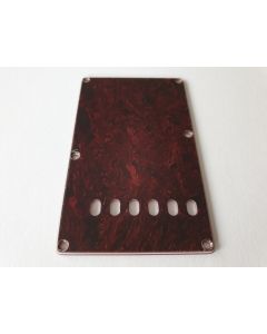 Stratocaster vintage back plate 4ply tortoise fits Fender BP-413-TD
