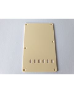 Stratocaster vintage back plate 1ply cream fits fender BP-113-C