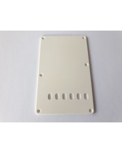 Stratocaster vint back plate 1ply vintage white fits fender BP-113-VW