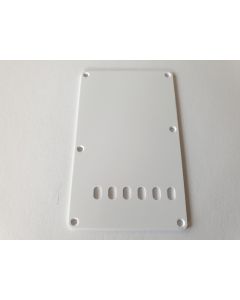 Stratocaster vintage back plate 1ply white fits fender BP-113-W