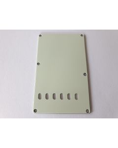 Stratocaster left handed back plate 3ply mint green BPL313-M