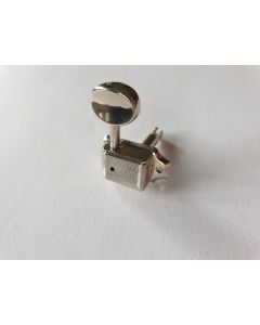 1x Single right end section vintage kluson style guitar tuner chrome