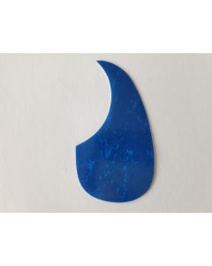 Acoustic guitar self adhesive pickguard pearl blue AG-100-PBU