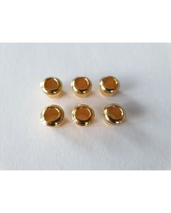 Set of 6 guitar tuner bushings diameter 9.10mm gold MHP-18-G