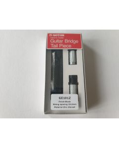 Gotoh guitar tailpiece black with studs GTH16290