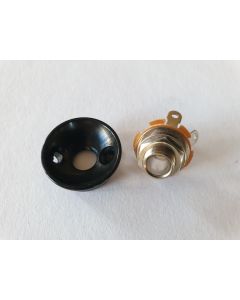 Telecaster guitar electro socket black + mono Jack