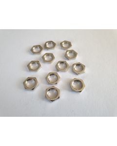 12 Chrome mounting nuts M8 for standard pots PM-HN-L