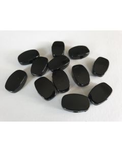 12 pack Machine head tuner pegs black 21mm x 13mm BUT-08