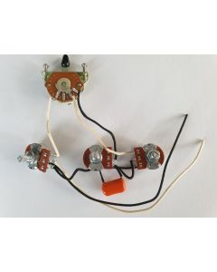 Stratocaster guitar pre wired wiring harness & orange drop 
