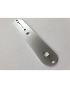 Telecaster guitar control plate satin chrome for CTS