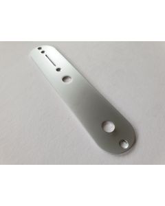 Telecaster guitar control plate satin chrome for CTS + screws