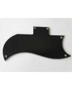 Boston SG model guitar pickguard 3ply black SG3-B