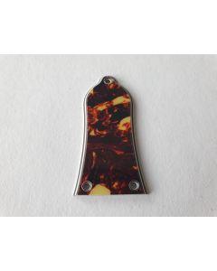 Les paul guitar model 3 hole truss rod cover brown tortoise fits Epiphone