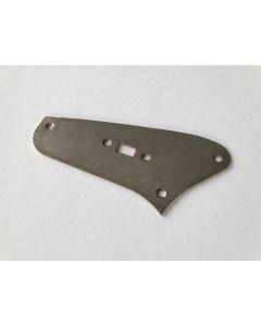 American professional Jaguar upper control plate for mini switch relic antique chrome