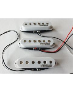Wilkinson MWVS vintage staggered ceramic pickups set white