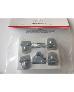 (4) Fender bass chrome standard tuners 003-6400-049