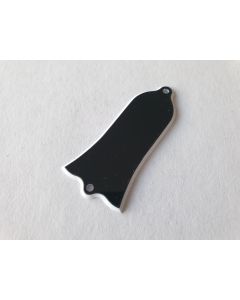 Les Paul 2 hole historic 2ply black truss rod cover