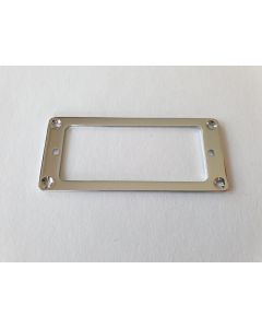 Mini humbucker mounting ring metal chrome + screws