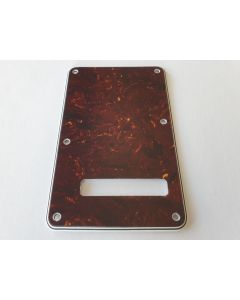 Stratocaster standard back plate 4ply brown tortoise fits fender