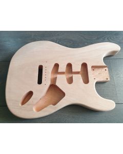 Stratocaster 2 piece natural mahogany guitar body 