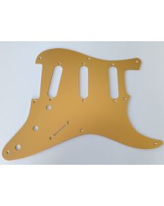Stratocaster 8 hole 57 pickguard gold anodized fits fender