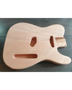 Telecaster natural unfinished mahogany guitar body