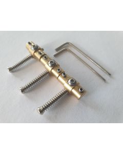 Telecaster guitar solid brass swivel bridge saddles set