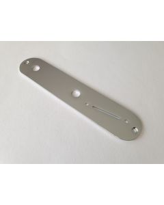 Telecaster control plate chrome with Angled Slot + screws